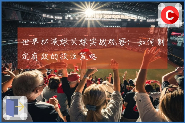 世界杯滚球买球实战观察：如何制定有效的投注策略